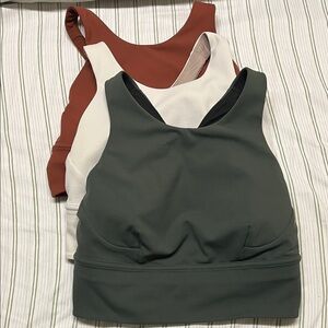 Lululemon Wunder Train Longline Bra (Set of 3)